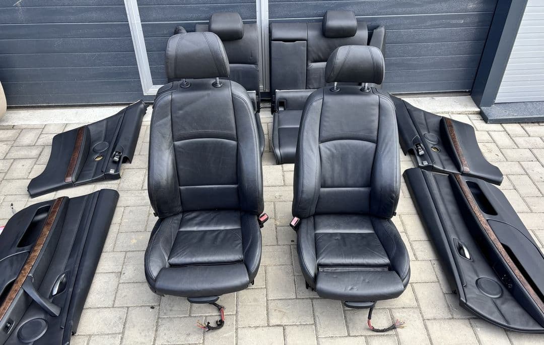 Scaune interior recaro sport piele incalzit Bmw seria 3 E92 coupe  #6