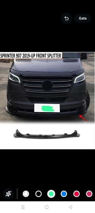 Prelungire bara față(lip) Sprinter 2013-2026