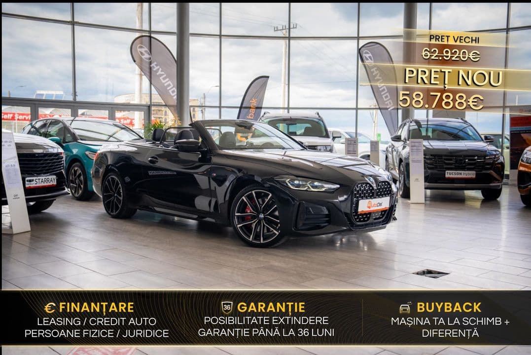 BMW Seria 4 M440d xDrive "M Sport Pro" / Cabrio / Posibilitate Leasing