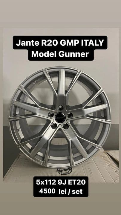 Jante noi GMP Gunner R20 pentru Audi A4 A5 A6 A7 A8 Q7 Q8 Touareg GLE
