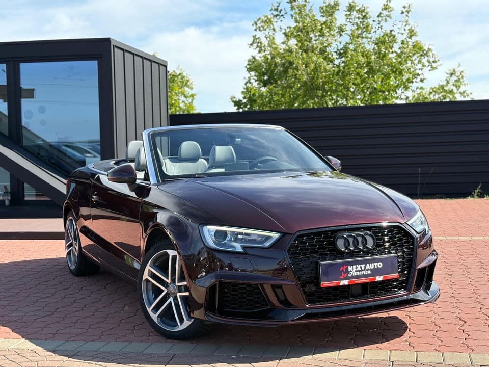Audi A3 Cabriolet 2.0 TFSI 184 CP S tronic, 2019, Keyless, CarPlay, Cameră