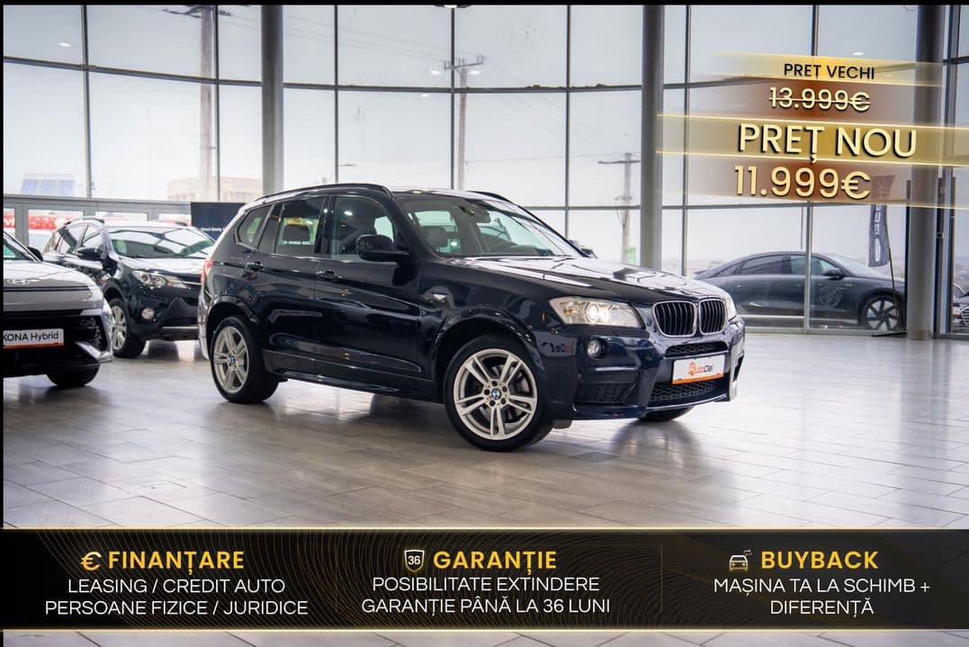 BMW X3 2.0 / xDrive / Pachet M / Memorie / Head-Up / Hands-free