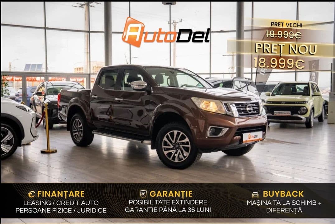 Nissan Navara NP300 / Cârlig / Climatronic / Cameră retur