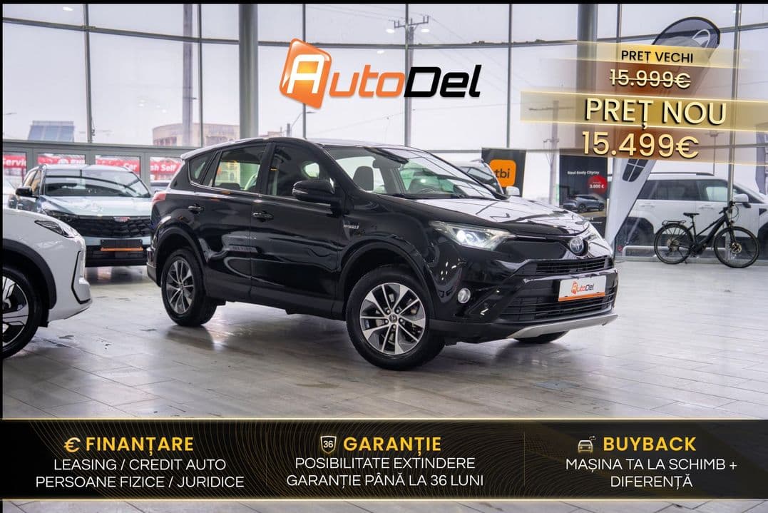 Toyota RAV4 Hybrid 2.5 / Senzori Parcare / Lane Assist / Pilot