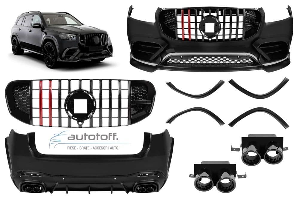Pachet exterior compatibil Mercedes GLS X167 (2019-2023) BRB GLS900 Design