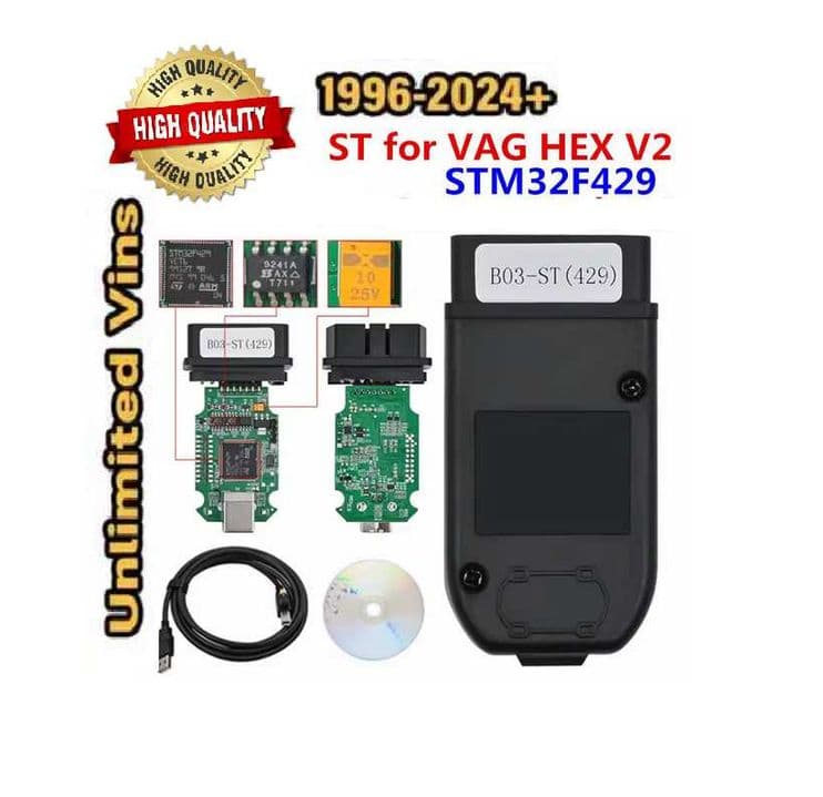 Interfata / Diagnoza VCDS HEX V2 Chip Arm STM32F429