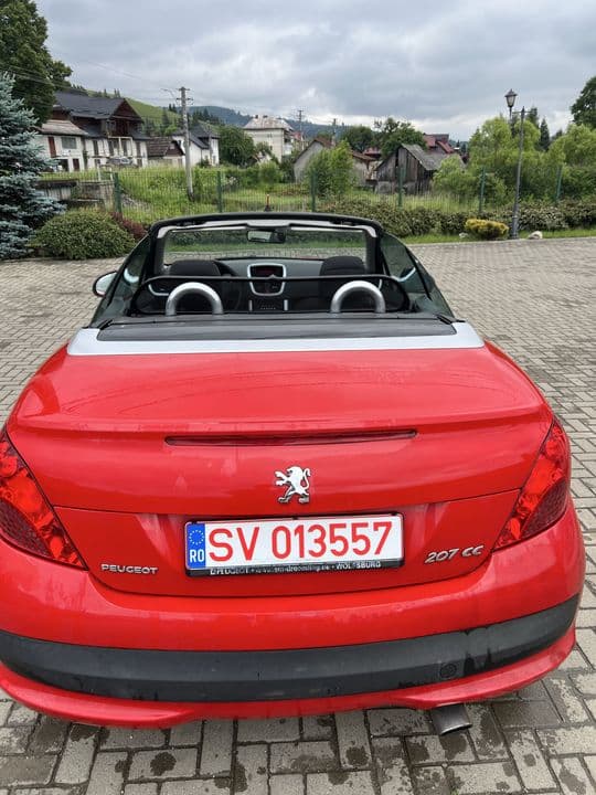 Peugeot 207 CC.