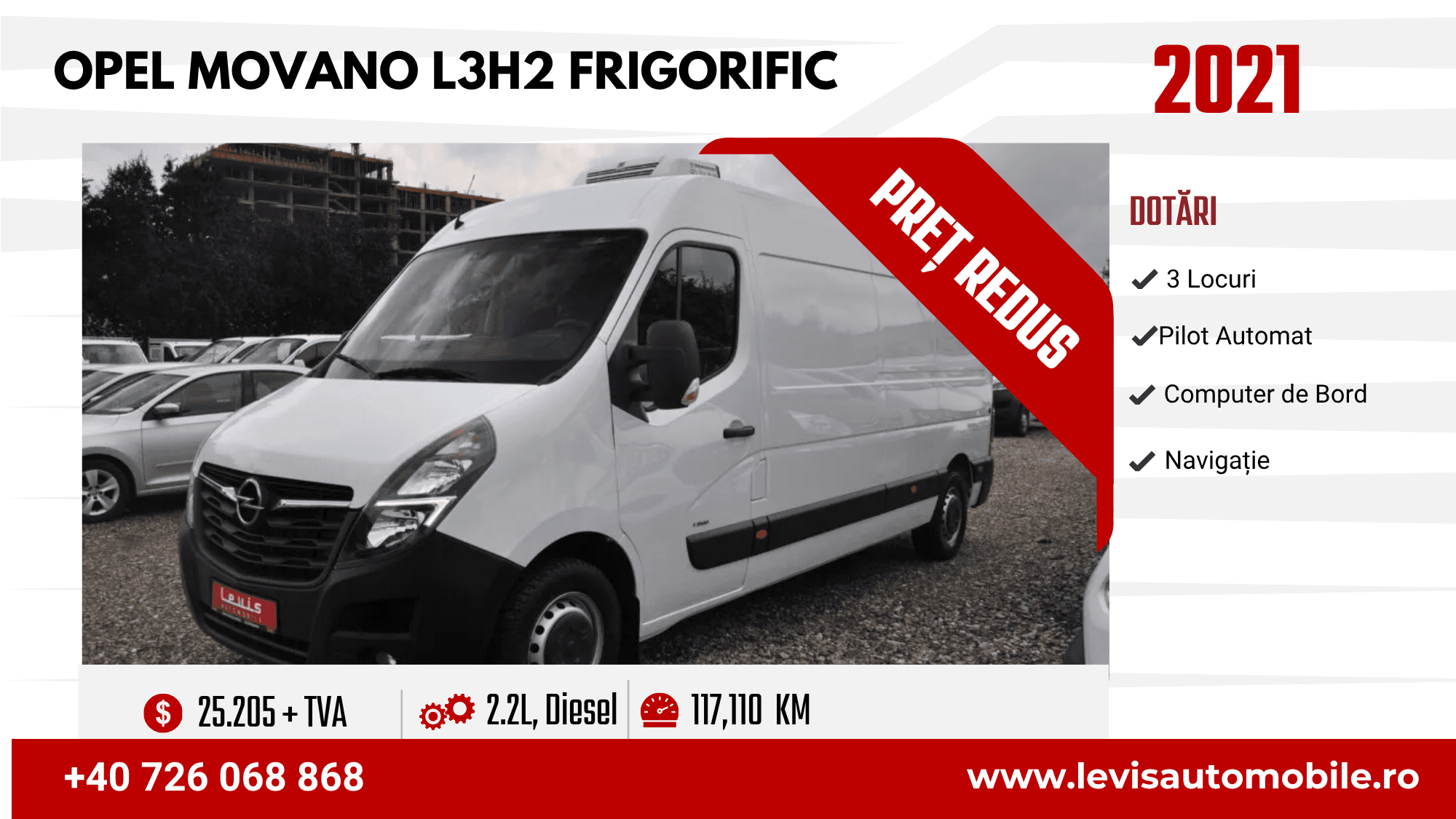 Opel Movano L3H2 Frigorific