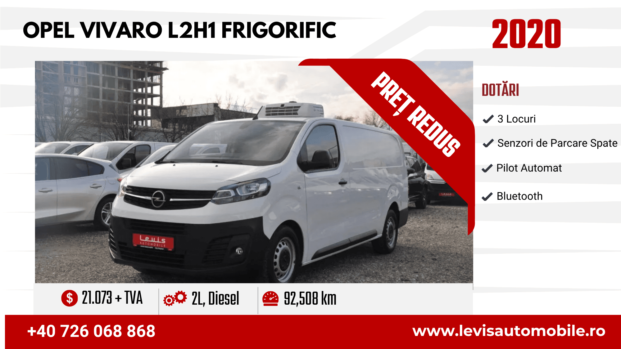 Opel Vivaro L2H1 Frigorific