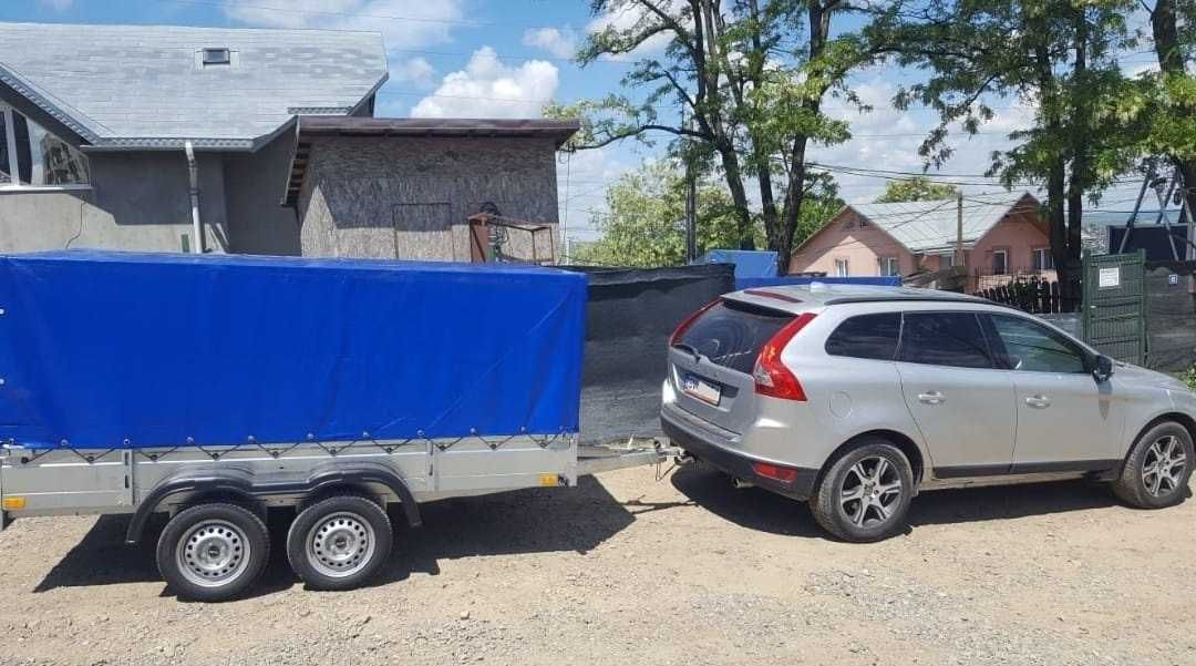 Vand remorca cu 1 axa sau 2 axe 750 kg noua, in Jud Suceava