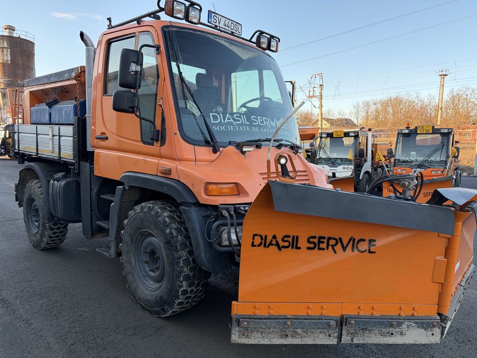 Unimog U300 echipat de iarna