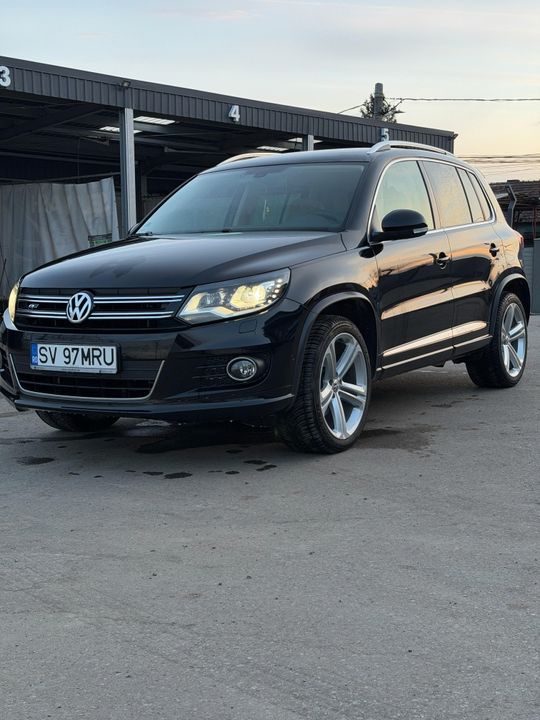 VW Tiguan R-Line 2014 | Piele crem  | 2.0 TDI 177 CP | DSG | 188.000KM