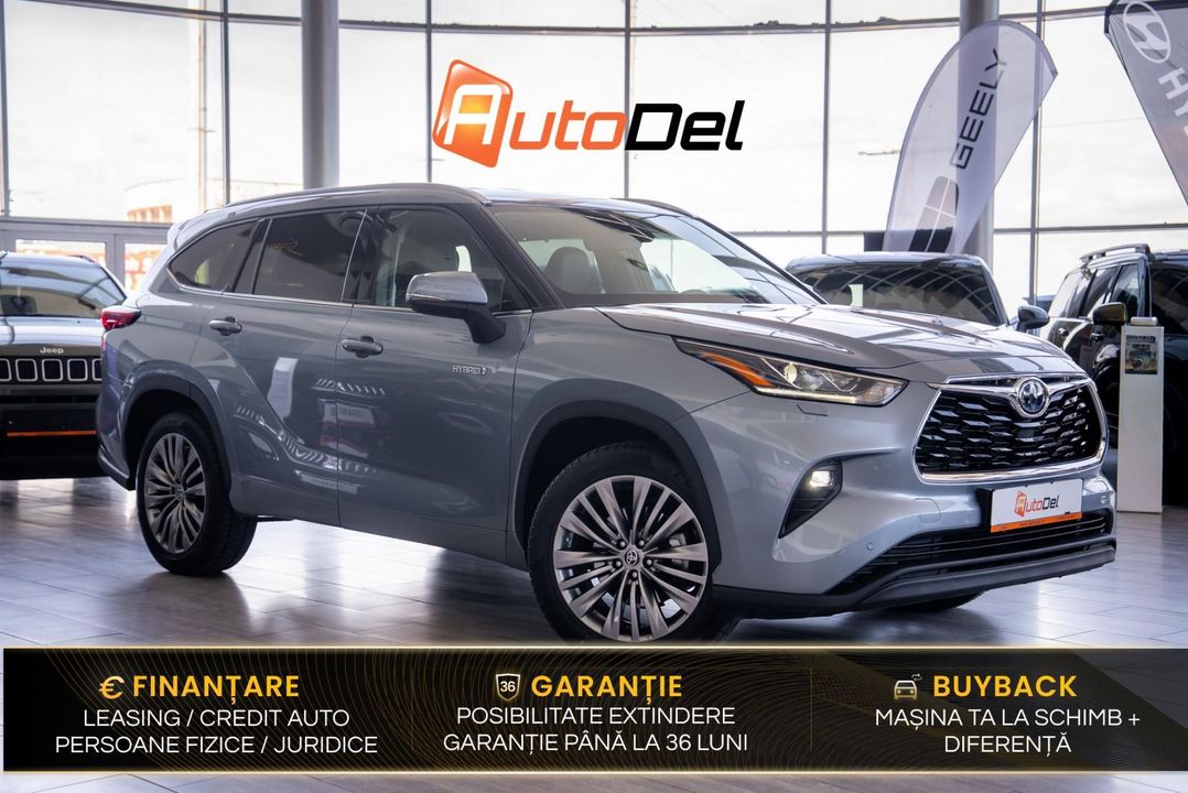 Toyota Highlander 2.5 hibrid / Cameră / Încălzire scaune / LED