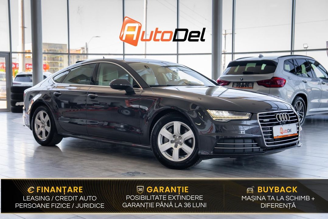 Audi A7 Sportback Audi A7 Sportback Quattro TDI 3.0 / Cameră / LED / BOSE /