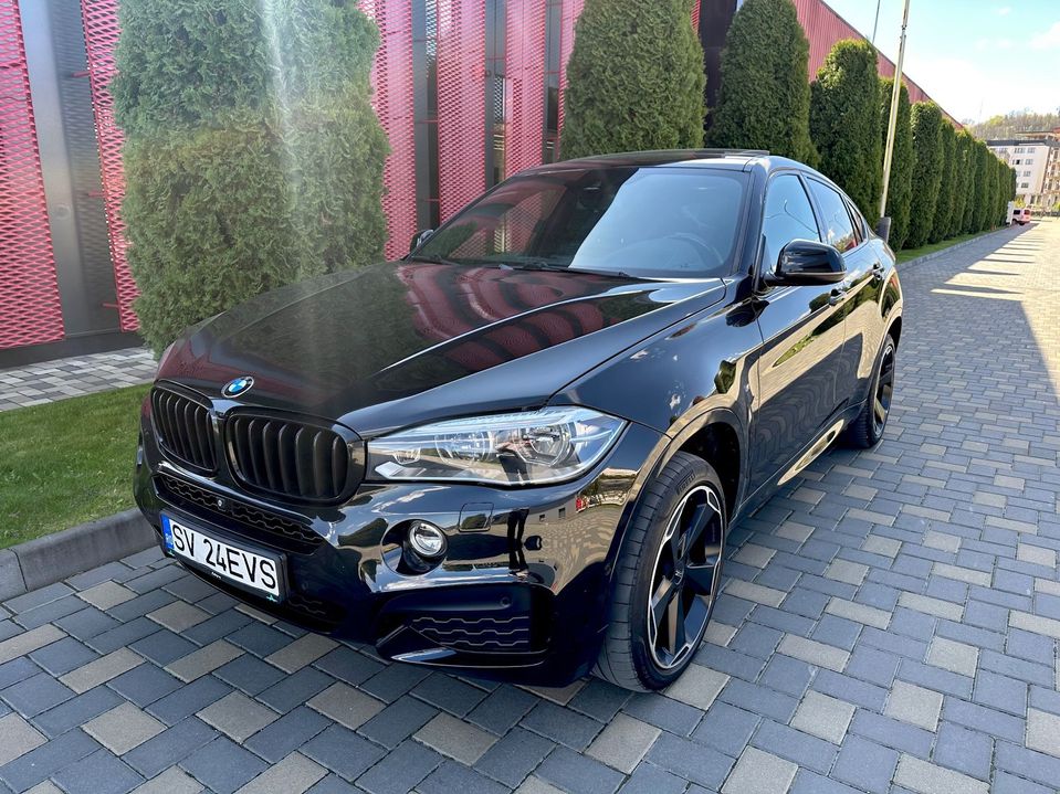 BMW X6 Piele alcantara, jante OZ Italia, roti de iarna, incalzire auxiliara