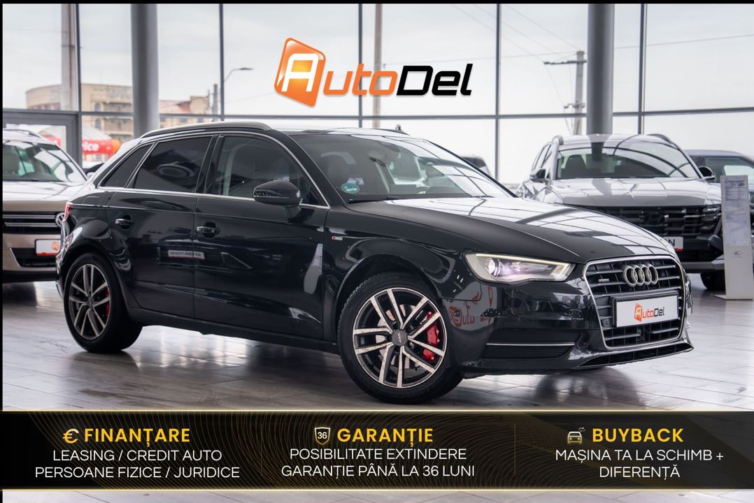 Audi A3 sportback / Webasto / ACC / Cameră / Xenon